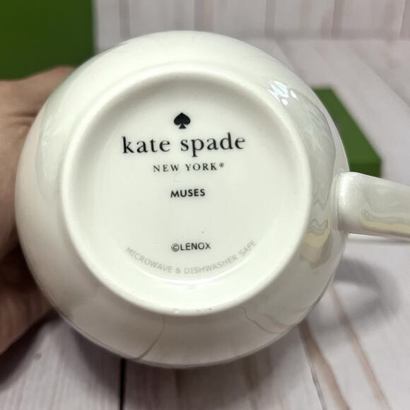 KATE SPADE New York ~ LENOX Muses Hostess 14 oz Mug Cup - Picture 5 of 8